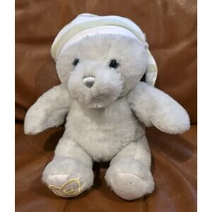 9 Inch Love Beyond Measure Heart Box BAB Gray Bear Green White Hat Retired HTF